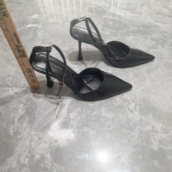 Primark Women's Stilettos Heel Sandals Ankle Strap Work Dress Shoes Size 9 - Picture 3 of 5